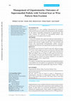 Research paper thumbnail of Management of Gigantomastia: Outcomes of Superomedial Pedicle with Vertical Scar or Wise Pattern Skin Excision