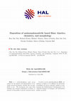 Research paper thumbnail of Deposition of Aminomalononitrile-Based Films: Kinetics, Chemistry, and Morphology