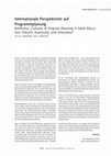 Research paper thumbnail of Internationale Perspektiven auf Programmplanung: Konferenz „Cultures of Program Planning in Adult Education: Policies, Autonomy, and Innovation“ 28.-29. September 2015, Hannover