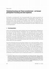 Research paper thumbnail of Teilnehmerforschung zum Thema Lernwiderstand. Ein Konzept partizipativer Forschung und seine Ergebnisse