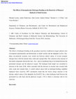 Research paper thumbnail of The effects of intramolecular hydrogen bonding on the reactivity of phenoxyl radicals in model systems