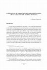 Research paper thumbnail of CATÁLOGO DE AUTORES CISTERCIENSES PORTUGUESES (Ms n.º 7 del Códice 2 de San Isidro de Dueñas