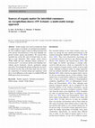 Research paper thumbnail of Sources of organic matter for intertidal consumers on Ascophyllum-shores (SW Iceland): a multi-stable isotope approach