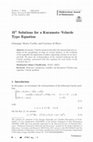 Research paper thumbnail of $$H^1$$ Solutions for a Kuramoto–Velarde Type Equation