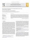 Research paper thumbnail of Electrochemical disinfection of simulated ballast water using Artemia salina as indicator