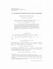 Research paper thumbnail of An uncertainty principle for Hankel transforms