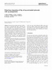 Research paper thumbnail of Pulsed laser deposition of Mg–Al layered double hydroxide with Ag nanoparticles