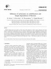 Research paper thumbnail of Influence of surfactants on solubilization and fungal degradation of fluorene