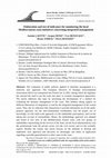 Research paper thumbnail of Elaboration and test of indicators for monitoring the local Mediterranean coast initiatives concerning integrated management