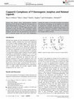 Research paper thumbnail of Copper(I) Complexes of P‐Stereogenic Josiphos and Related Ligands