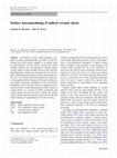 Research paper thumbnail of Surface micromachining of unfired ceramic sheets