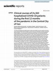 Research paper thumbnail of Clinical courses of 24,563 hospitalized COVID-19 patients during the first 12 months of the pandemic in the Central City of Iran