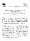 Research paper thumbnail of Solubility products of salts of selected metal ions and anionic C{sub 12} surfactants