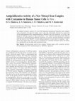 Research paper thumbnail of Antiproliferative Activity of a New Nitrosyl Iron Complex with Cysteamine in Human Tumor Cells In Vitro