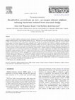 Research paper thumbnail of Desulfovibrio aerotolerans sp. nov., an oxygen tolerant sulphate-reducing bacterium isolated from activated sludge