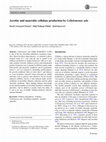 Research paper thumbnail of Aerobic and anaerobic cellulase production by Cellulomonas uda