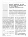 Research paper thumbnail of Desulfovibrio alkalitolerans sp. nov., a novel alkalitolerant, sulphate-reducing bacterium isolated from district heating water