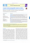 Research paper thumbnail of Caregiver burden among family caregivers of older patients receiving hemodialysis and its relevant factors