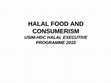 Research paper thumbnail of Halal food and consumerism