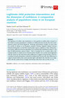 Research paper thumbnail of Legitimate child protection interventions and the dimension of confidence: A comparative analysis of populations views in six European countries