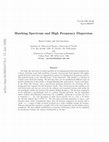 Research paper thumbnail of Hawking spectrum and high frequency dispersion