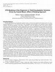 Research paper thumbnail of CFD Modeling of Gas Dispersion in Yield-Pseudoplastic Solutions Driven by Coaxial Mixers: Effect of Rotating Approach