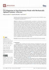 Research paper thumbnail of Gas Dispersion in Non-Newtonian Fluids with Mechanically Agitated Systems: A Review