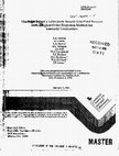 Research paper thumbnail of The modeling of a laboratory natural gas-fired furnace with a higher-order projection method for unsteady combustion