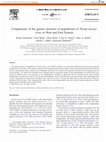 Research paper thumbnail of Comparisons of the genetic structure of populations of Turnip mosaic virus in West and East Eurasia