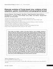 Research paper thumbnail of Molecular evolution of Turnip mosaic virus: evidence of host adaptation, genetic recombination and geographical spread