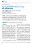 Research paper thumbnail of Improving the Pedal Force Effectiveness Using Real-Time Sonification