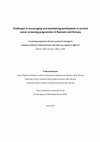 Research paper thumbnail of Challenges in encouraging and maintaining participation in cervical cancer screening programmes in Romania and Norway