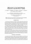 Research paper thumbnail of High current C-11 gas target design and optimization using multi-physics coupling