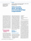 Research paper thumbnail of Seltene Ursachen akuter, chirurgisch-interventionsbedürftiger Lungenembolien