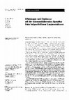 Research paper thumbnail of Erfahrungen und Ergebnisse mit der volumsreduzierenden Operation beim fortgeschrittenen Lungenemphysem