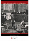 Research paper thumbnail of Pròleg al llibre Acció normativa Generalitat republicana