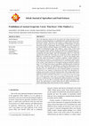 Research paper thumbnail of Fruitfulness of Ancient Grapevine Varety 'Ekşi Kara (Vitis Vinifera L.)