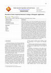 Research paper thumbnail of Reactions of Some Grapevine Rootstock Cuttings to Mutagenic Applications