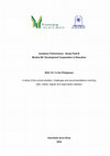 Research paper thumbnail of SDG 10.7 in the Philippines
A study of the current situation, challenges and recommendations involving safe, orderly, regular and responsible migration