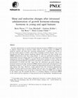 Research paper thumbnail of Sleep and endocrine changes after intranasal administration of growth hormone-releasing hormone in young and aged humans