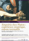 Research paper thumbnail of Empeiria in Plato: Sensible experience, Evaluative issues (Paris, June 14-15 2024)