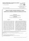 Research paper thumbnail of Review of modern teaching methods for tennis. Review of modern teaching methods for tennis. Análisis de los métodos actuales de enseñanza del Tenis. Análisis de los métodos actuales de enseñanza del Tenis