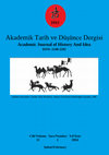 Research paper thumbnail of Akademik Tarih ve Düşünce Dergisi