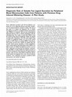 Research paper thumbnail of Diagnostic Role of Soluble Fas Ligand Secretion by Peripheral Blood Mononuclear Cells from Patients with Previous Drug-induced Blistering Disease: A Pilot Study