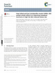 Research paper thumbnail of Heat-killed and live Lactobacillus reuteri GMNL-263 exhibit similar effects on improving metabolic functions in high-fat diet-induced obese rats