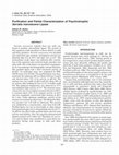 Research paper thumbnail of Purification and Partial Characterization of Psychrotrophic Serratia marcescens Lipase