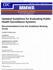 Research paper thumbnail of Updated Guidelines for Evaluating Public Health Surveillance Systems: Recommendations from the Guidelines Working Group