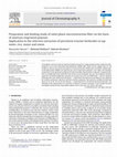 Research paper thumbnail of Preparation and binding study of solid-phase microextraction fiber on the basis of ametryn-imprinted polymer