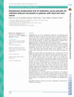 Research paper thumbnail of Randomized double‐blind trial of amifostine versus placebo for radiation‐induced xerostomia in patients with head and neck cancer