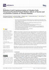 Research paper thumbnail of Radiation Graft-Copolymerization of Ultrafine Fully Vulcanized Powdered Natural Rubber: Effects of Styrene and Acrylonitrile Contents on Thermal Stability